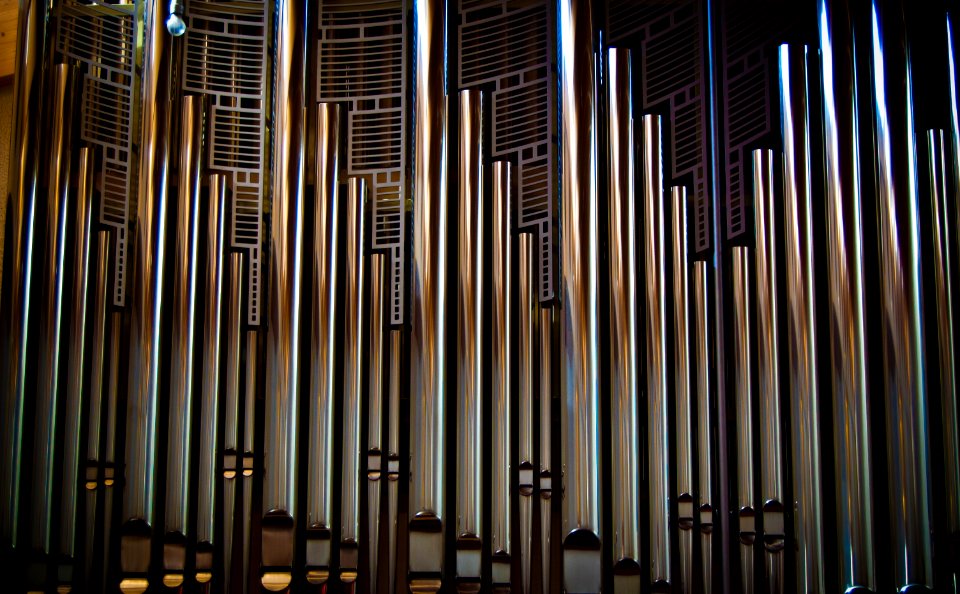 The organ in the church at Stykkishólmur