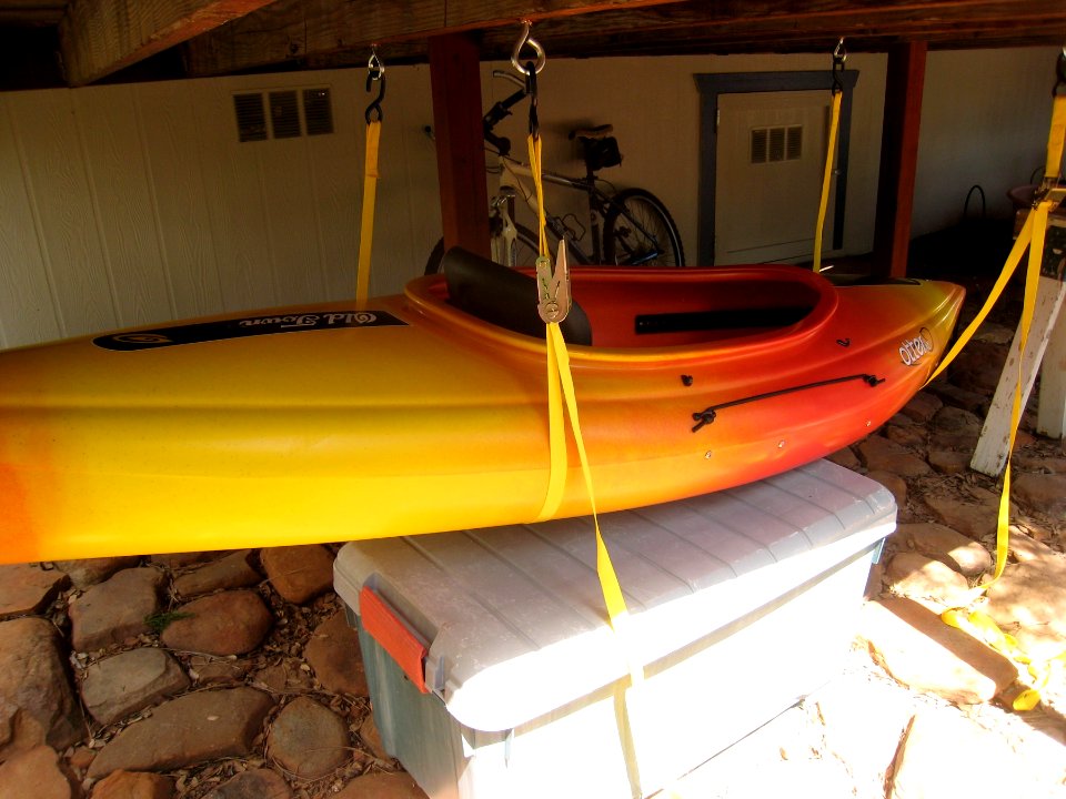 Suspending the Kayak