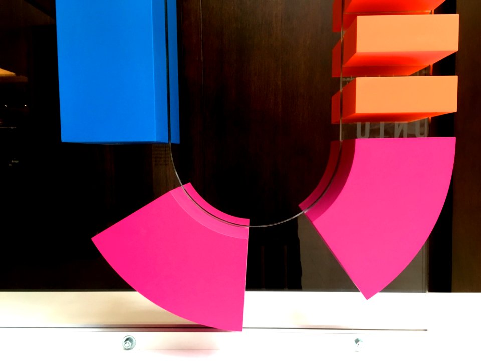 Colorful "U"