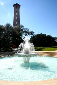 Fountain and Murchison Tower