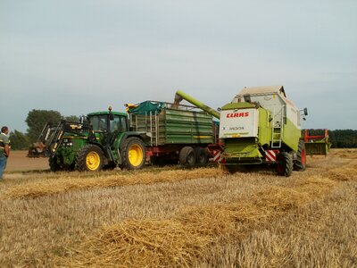 Loaders combine agriculture photo