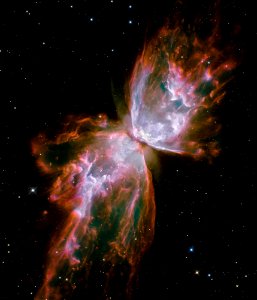 Butterfly emerges from stellar demise in planetary nebula NGC 6302 photo