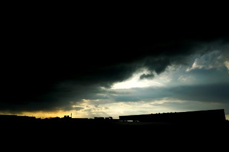 Light breaking through