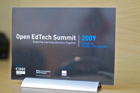 Open EdTech 2009