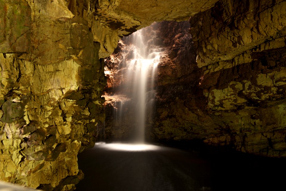 Scotland-The Smoo Cave near Durness