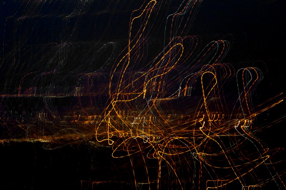 Lightpainting Walk Then Run
