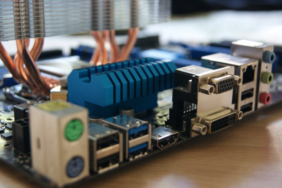 Motherboard computer electronics
