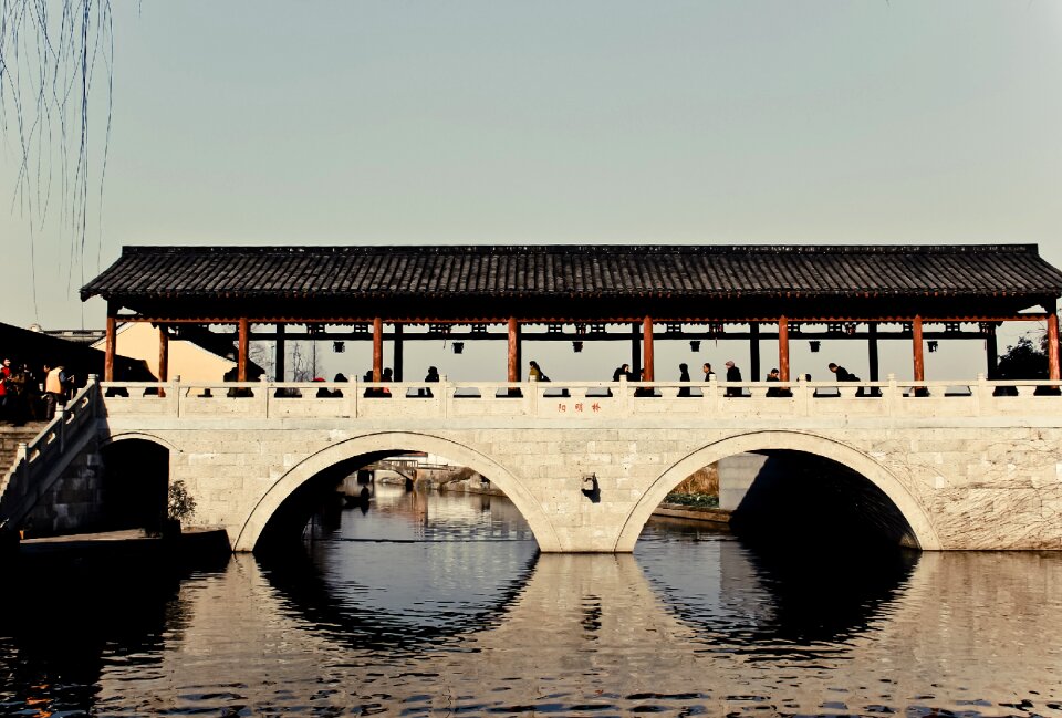 Street view landscape jiangnan
