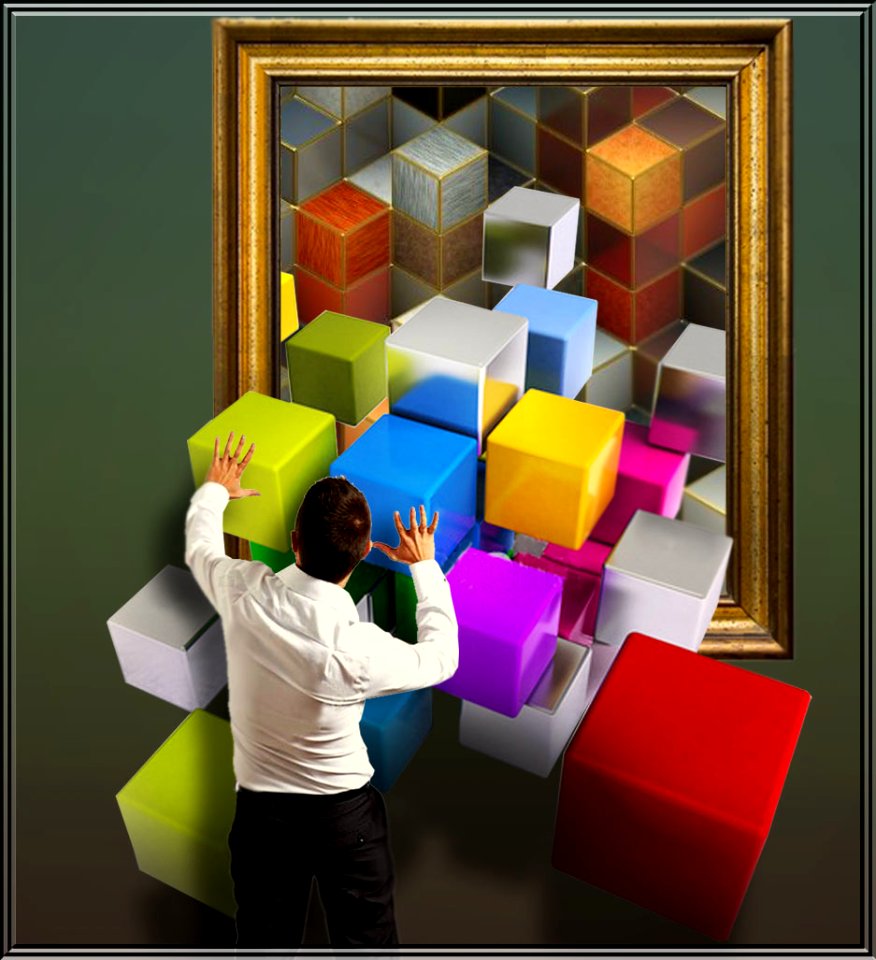 Explosions of cubes