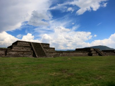 Aztec ruins in Mexico