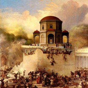 Destruction of the Temple of Jerusalem photo