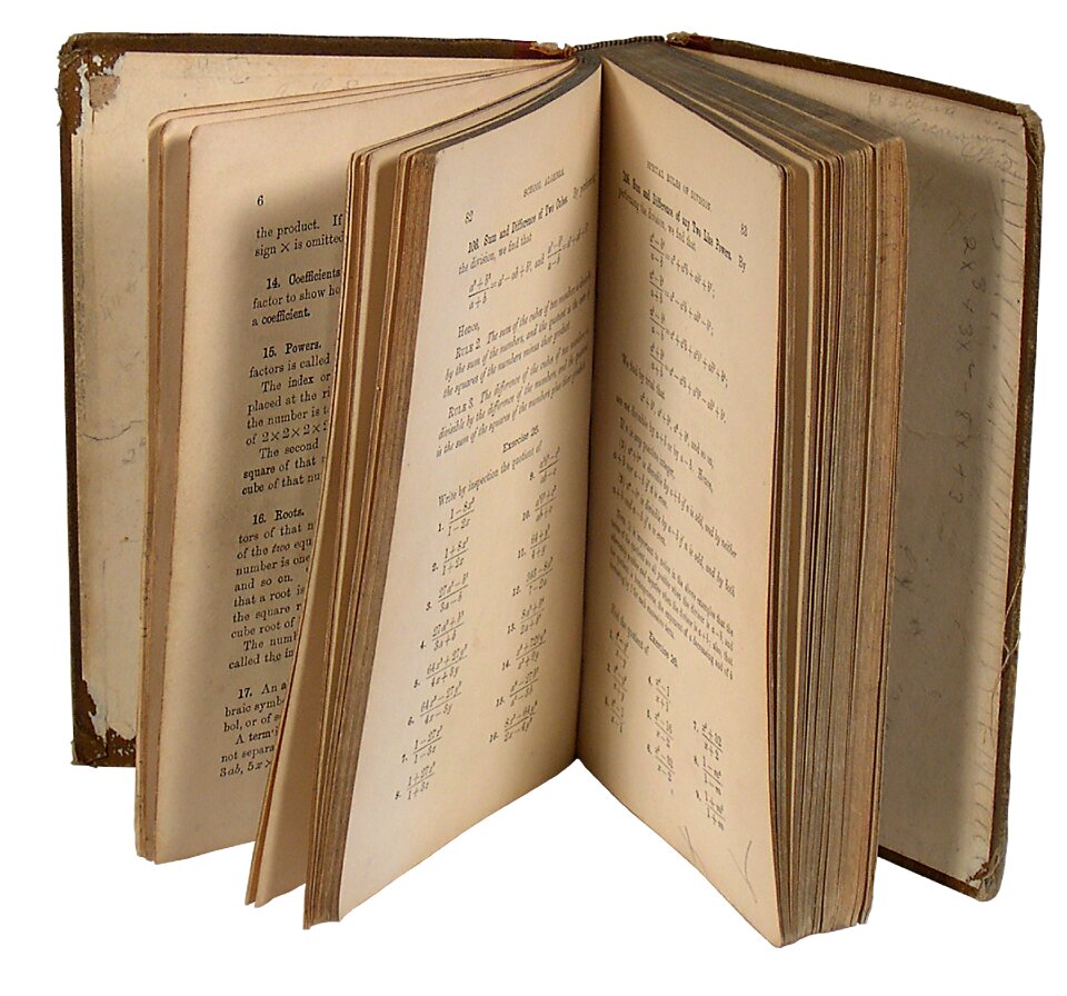 Old vintage old books