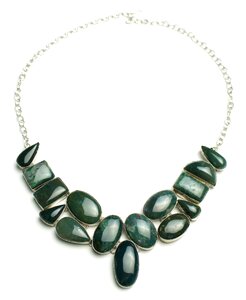 Silver jewelry cabochon
