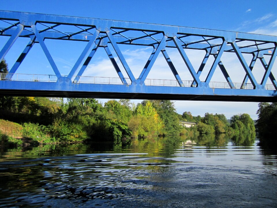 River railway crossing