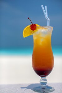 Drink hurricane tall photo