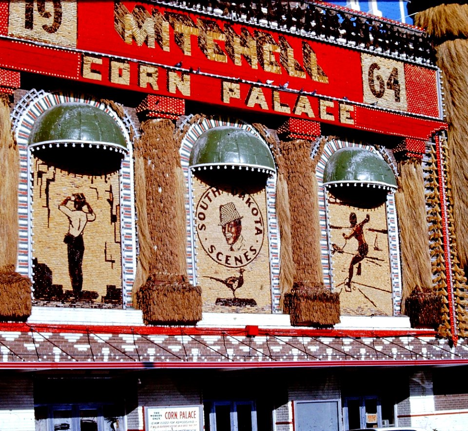 Above the Main Entrance of Mitchell Corn Palace