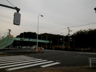 飛鳥山公園歩道橋
