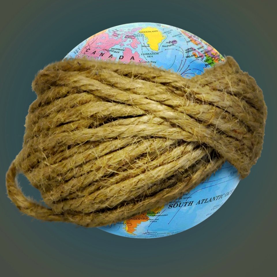 This world is curled up!