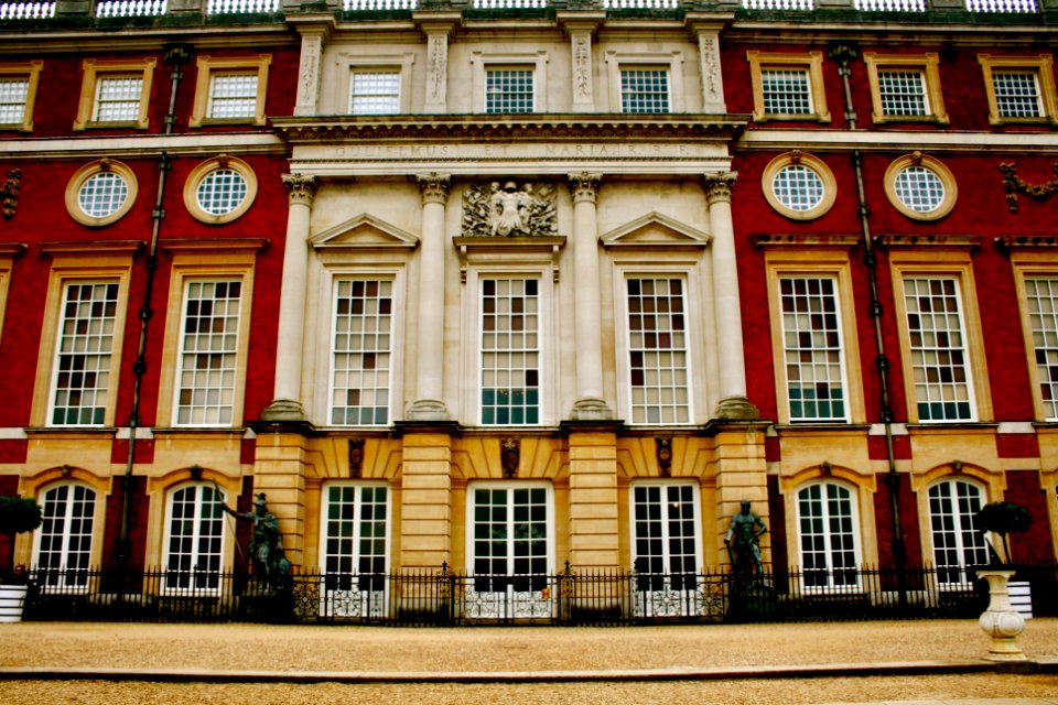 Ornate Architecture at Hampton Court Palace