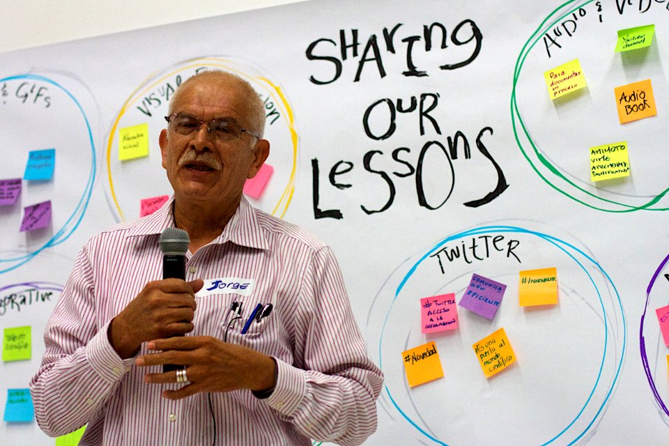 Jorge Summarizes a Group Discussion