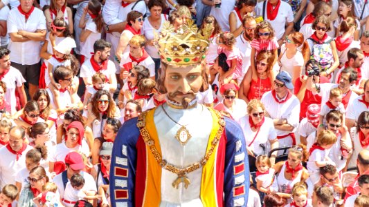 14 de julio despedida de la comparsa en San Fermín photo