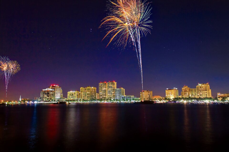 City night celebration