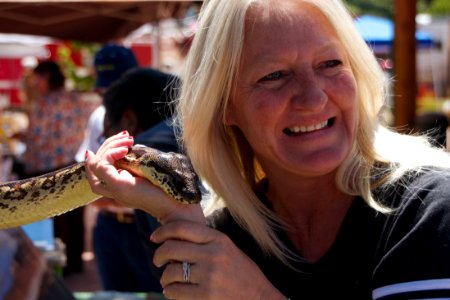 Selfie with Snake