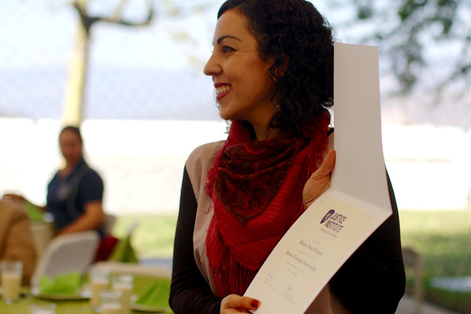 Minslora Had a Diploma Smile
