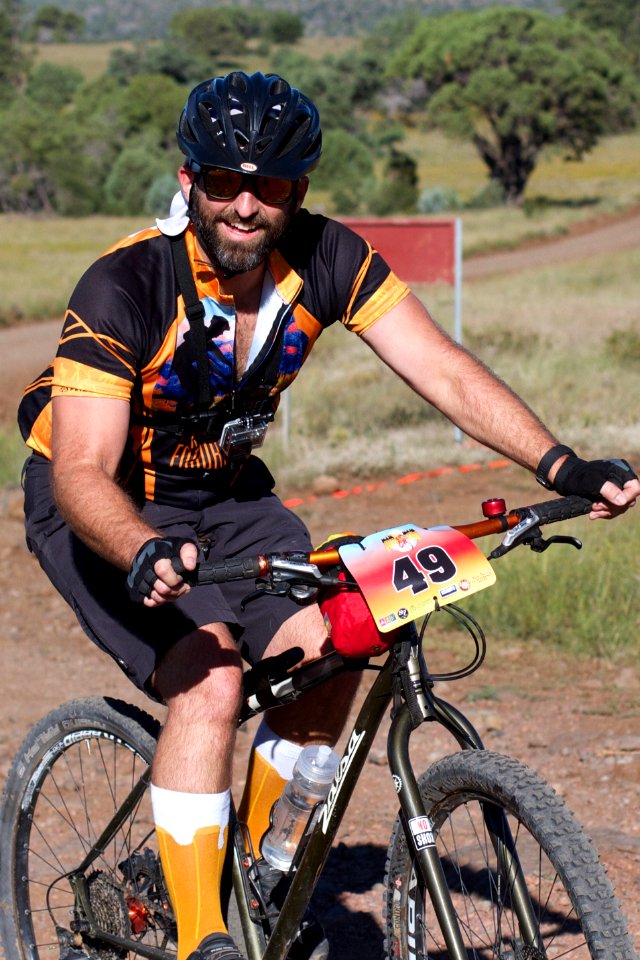 2017 Fire on the Rim Bike Race (Racer 49)