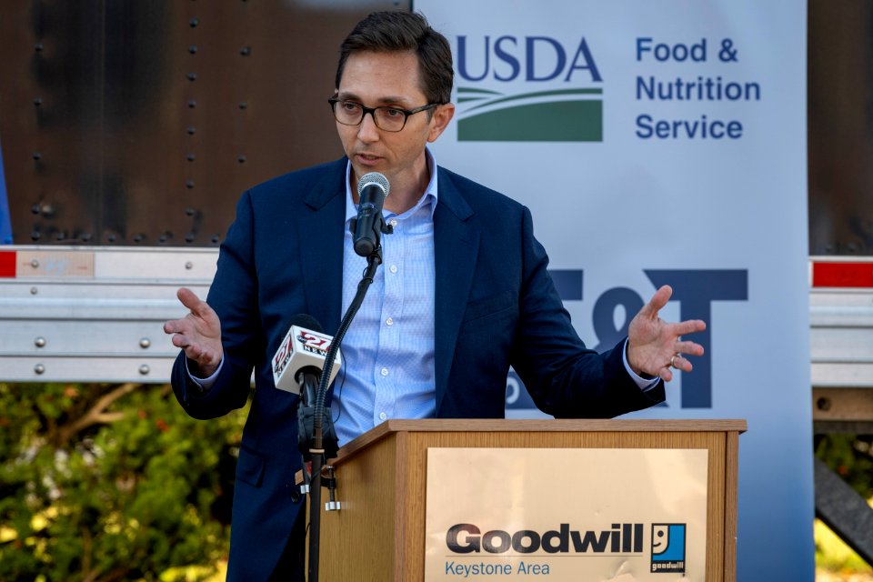 Brandon Lipps, Deputy Under Secretary for the U.S. Department of Agriculture’s Food, Nutrition and Consumer Services announces the U.S. Department of Agriculture (USDA) will award $10 million in grants to strengthen Supplemental Nutrition Assistance Pro