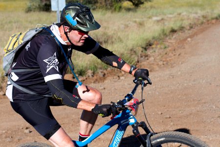 2017 Fire on the Rim Bike Race   (Racer 104)