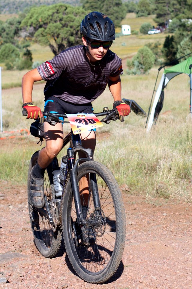 2017 Fire on the Rim Bike Race (Racer 218)