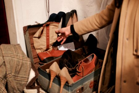 Thrift shop in Genova : the shoes