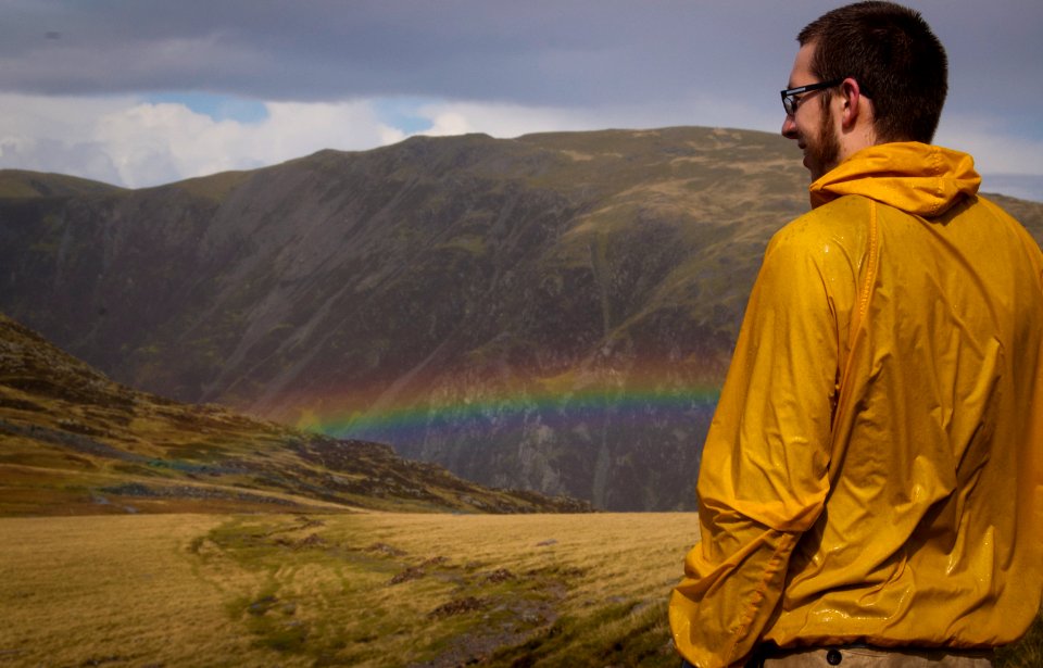 Stan and his rainbow