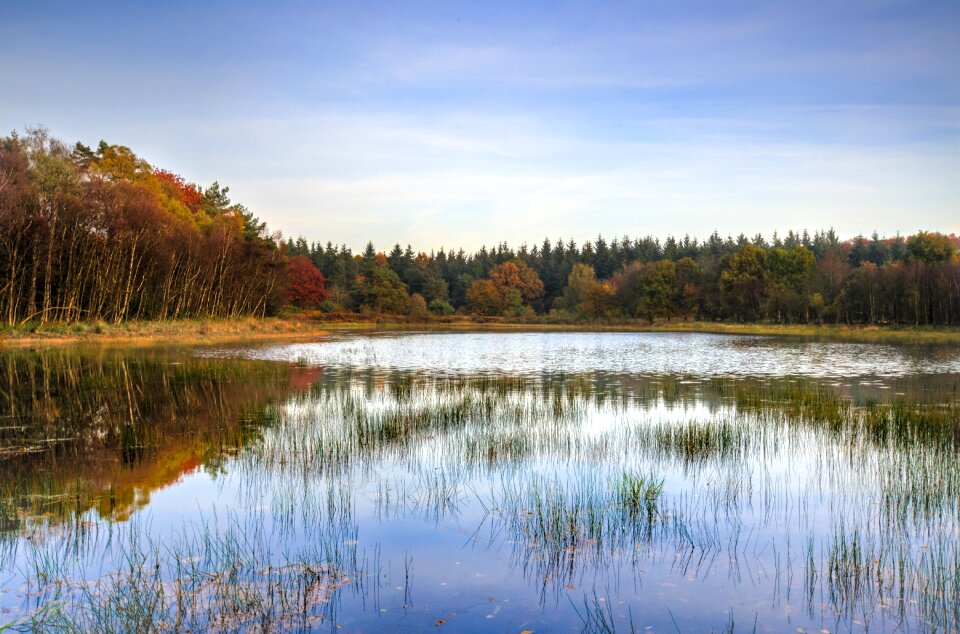 Reflection nature landscape photo