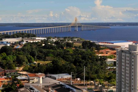 AnaClaudiaJatahy Ponte sobre o Rio Negro Manaus AM photo