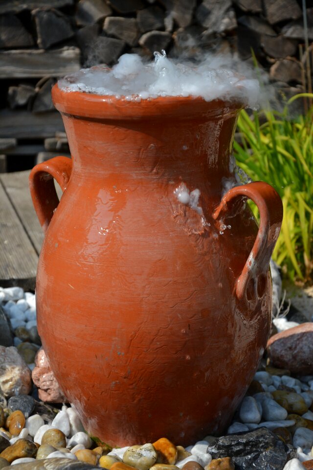 Amphora krug dry ice