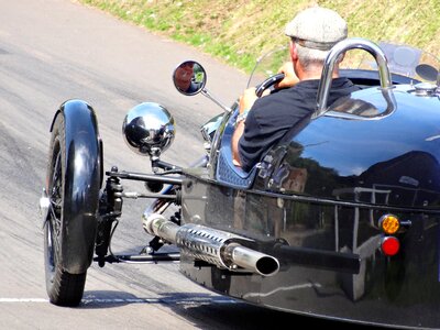 Shelsley walsh hill climb moggie