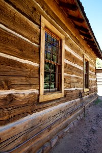 East Wall of Strawberry Schoolhouse