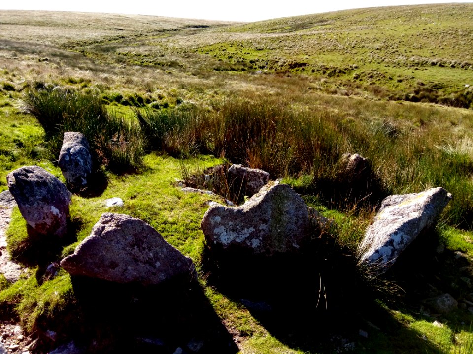 IMG 20200830 100010 Grim's Grave (Satan's Grave - Folklore) , Langcombe Brook , Dartmoor National Park , Devon, UK