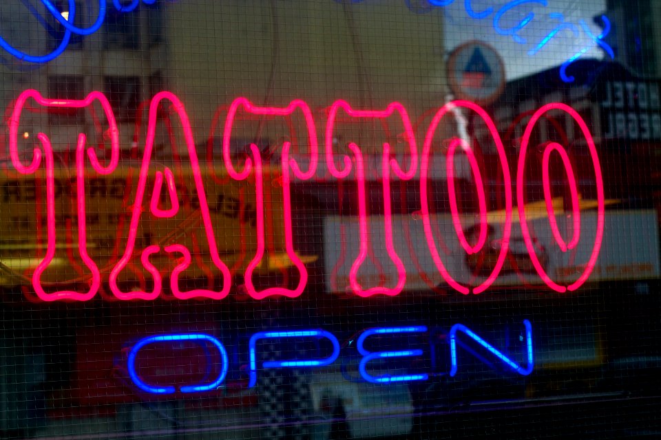 Open as in Tattoo