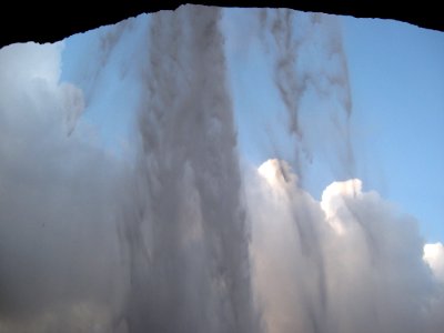 Seljalandfoss Looking Out