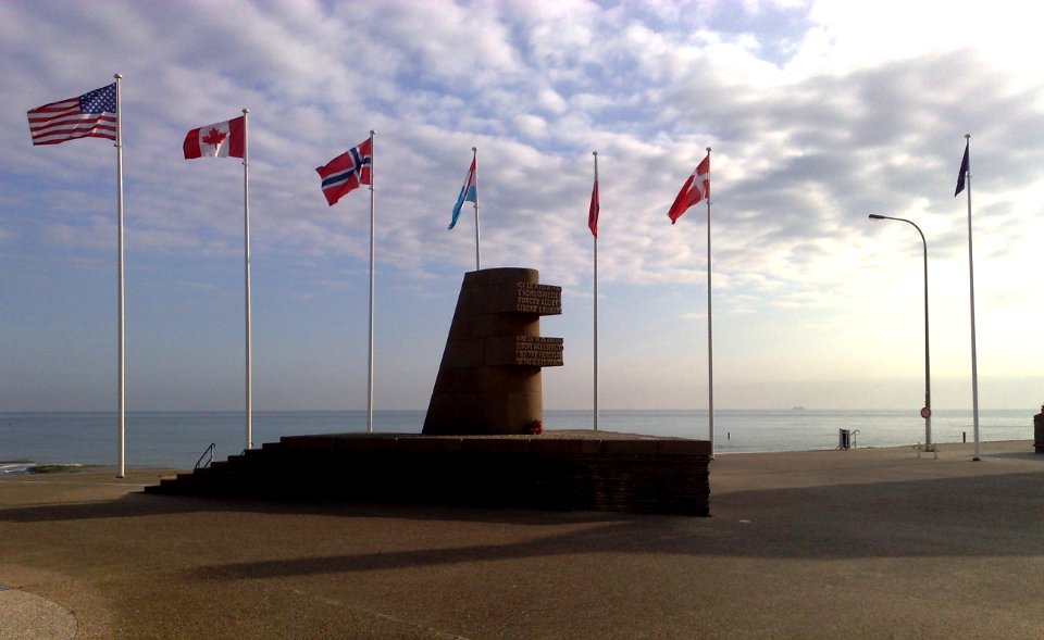 Memorial , Juno Beach , MV Normandie Ferry , Normandy , France 060720071040
