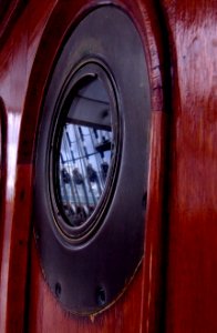 Reflection from The Cutty Sark, Greenwich, London