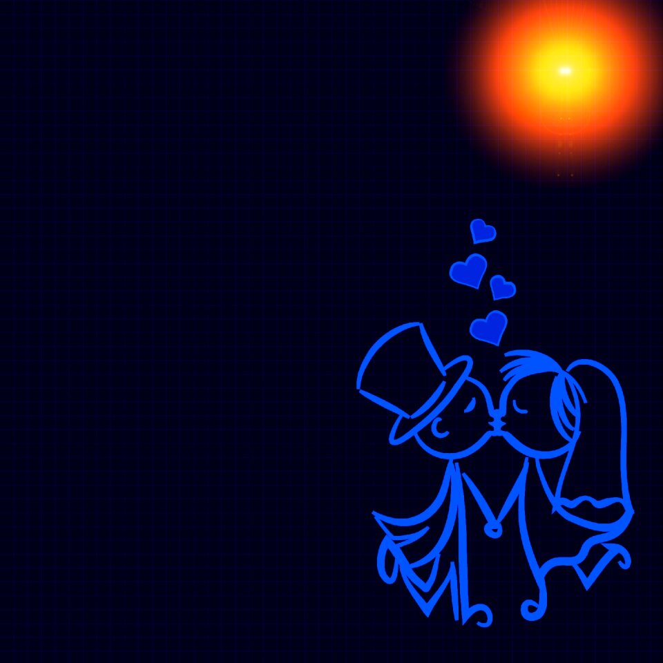 Gift romantic greeting card