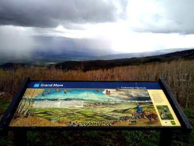 Viewpoint , Cedaredge Overlook , The Grand Mesa , Grand Junction , Colorado , USA