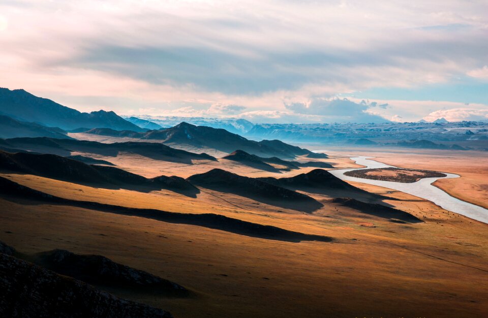 Hills wilderness river