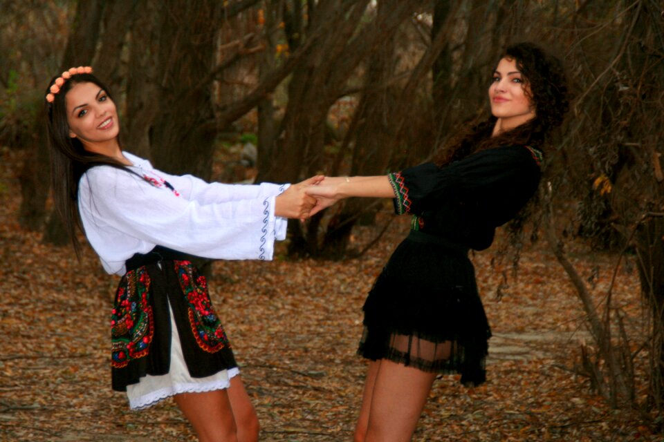 Play forest traditional costume