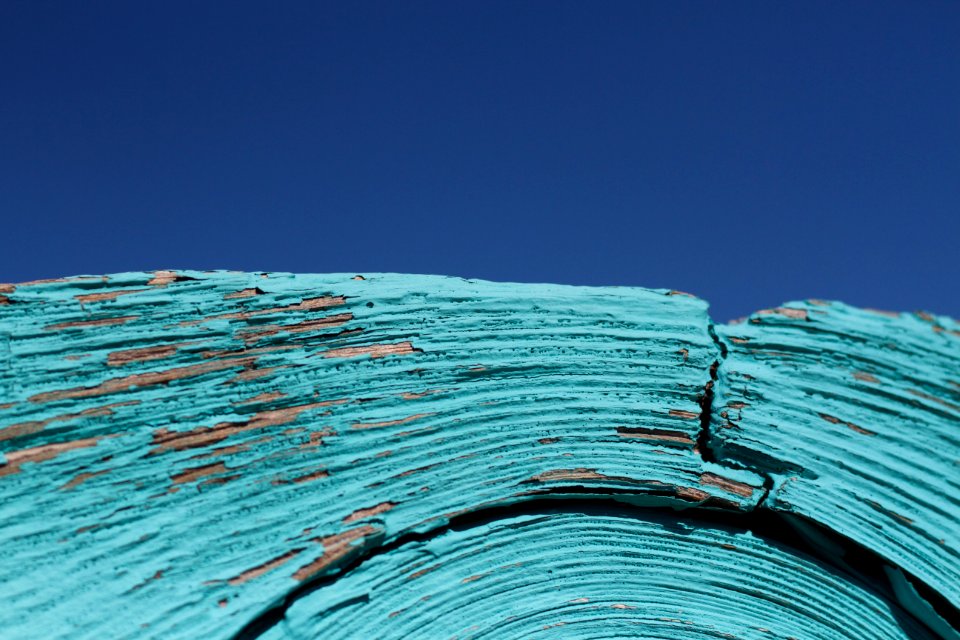 Turquoise Painted