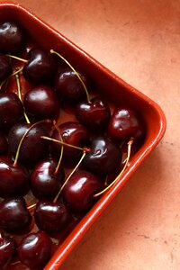 Foods red cherry